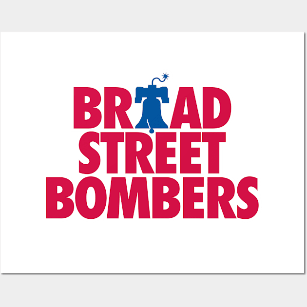 Broad Street Bombers 2 - White Wall Art by KFig21